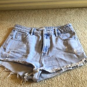 pacsun jean shorts